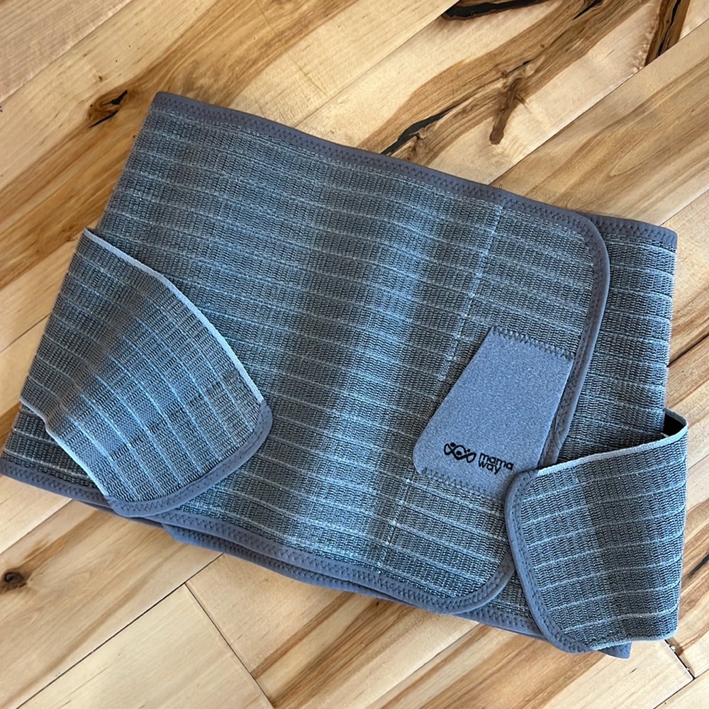 Mamaway postpartum belly wrap gray